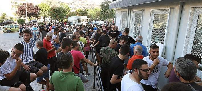 Ουρές στην Τούμπα για ένα εισιτήριο του αγώνα ΠΑΟΚ - Σπαρτάκ Μόσχας