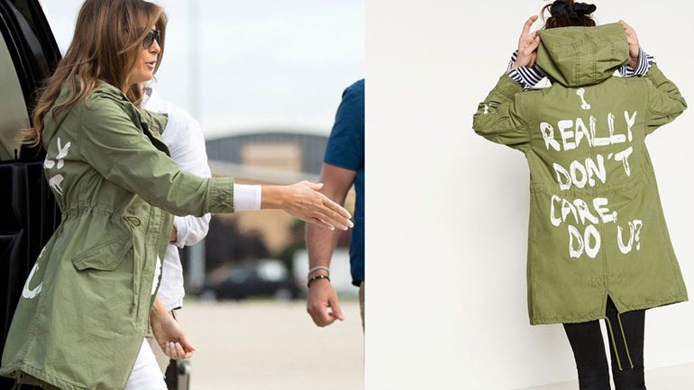 Η απάντηση της Melania Trump για το jacket που προκάλεσε θύελλα αντιδράσεων