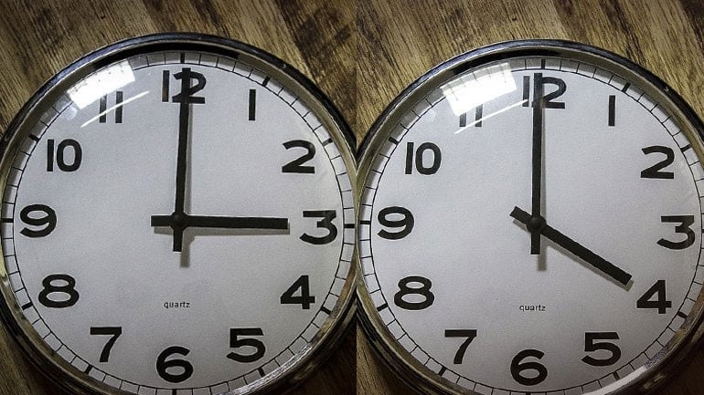 Άλλαξε η ώρα τα ξημερώματα