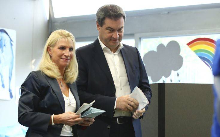 Βαυαρία: «Μαύρα» μαντάτα για τους Χριστιανοκοινωνιστές - Ενισχυμένοι οι Πράσινοι