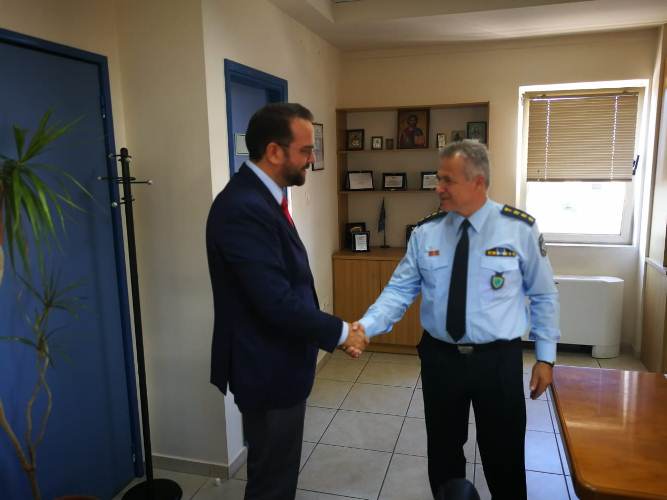 Περιοδεία του Νεκτάριου Φαρμάκη στην Ηλεία