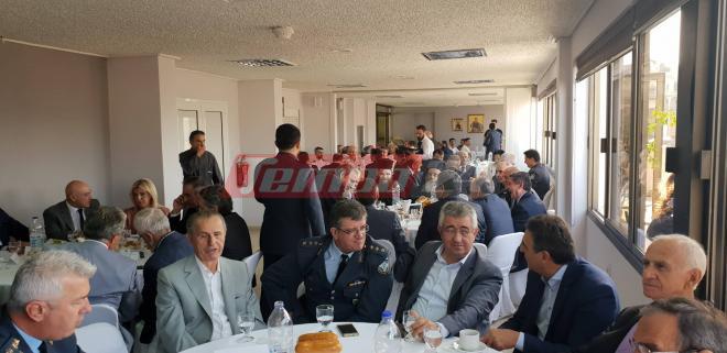 Πάτρα: Στη Δεξίωση της ΕΛ.ΑΣ για την εορτή του Αγίου Αρτεμίου - Ποιους είδαμε στον 5ο όροφο του Αστυνομικού Μεγάρου - ΦΩΤΟΓΡΑΦΙΕΣ