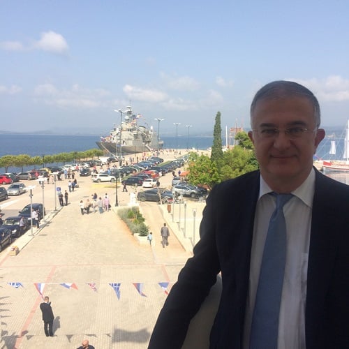 Ο Γιώργος Μαυραγάνης στις εκδηλώσεις για τα 191 χρόνια από τη ναυμαχία στο Ναυαρίνο