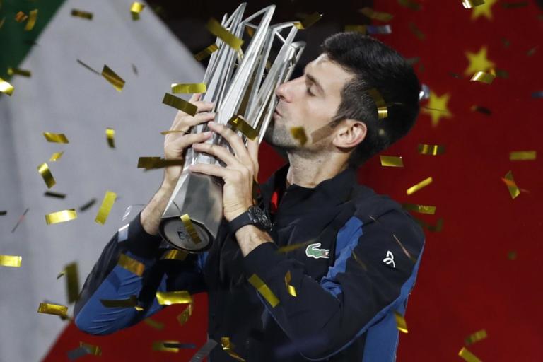 Shanghai Masters: Το… σήκωσε και αυτό! Ασταμάτητος ο Τζόκοβιτς