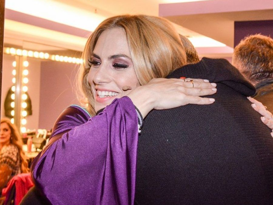 H Nτορέττα Παπαδημητρίου είχε μια πολύ θερμή συνάντηση με τον πρώην σύζυγό της