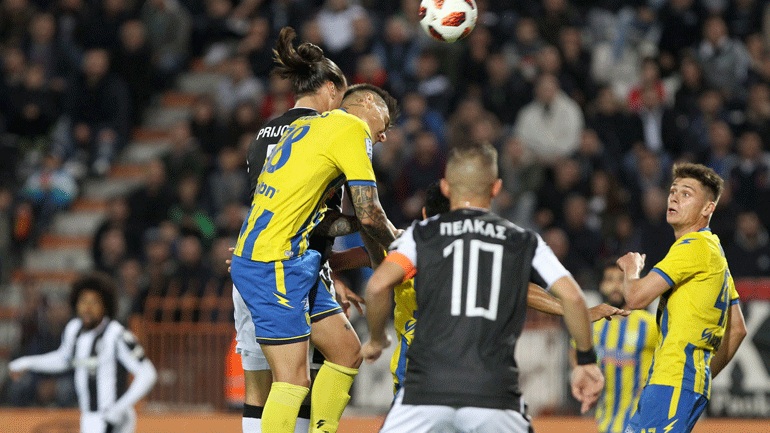 Διατηρήθηκε στην κορυφή ο ΠΑΟΚ, 2-1 τον Παναιτωλικό