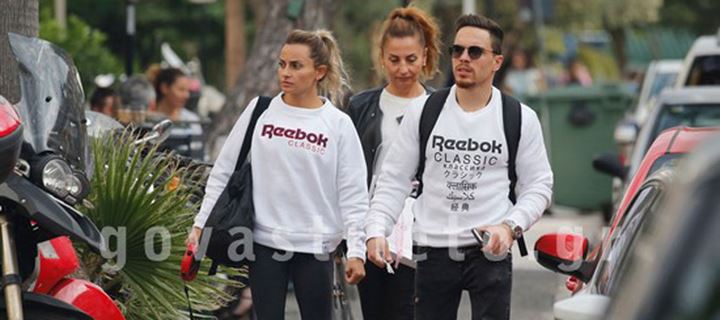 Λευτέρης Πετρούνιας-Βασιλική Μιλλούση: Πρωινή βόλτα στη Γλυφάδα για το ερωτευμένο ζευγάρι