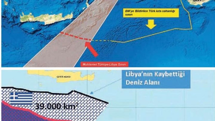 Τουρκία: Φτιάχνει χάρτες και… εξαφανίζει Καστελόριζο και Κρήτη