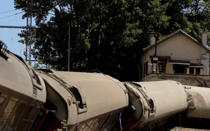 Εκτροχιασμός τρένου στο Λιανοκλάδι