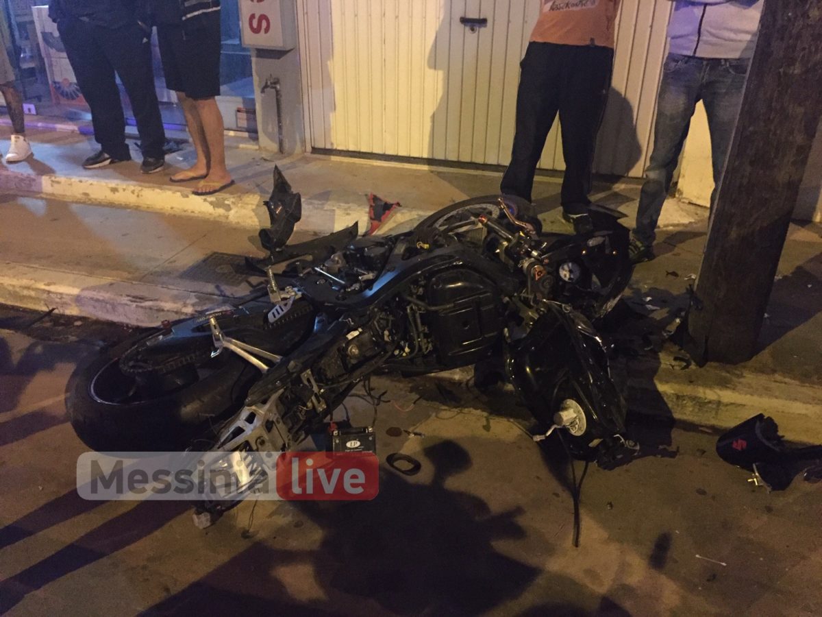 Δράμα στην Καλαμάτα: Νεκρός οδηγός μηχανής – Παρασύρθηκε από ΙΧ