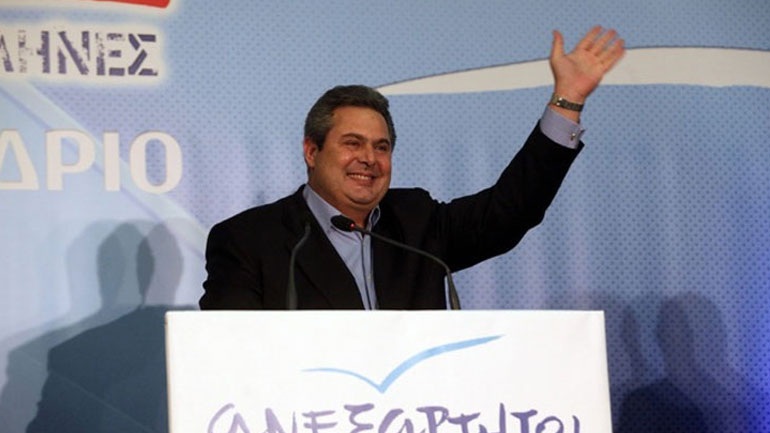 Καμμένος: Να πάρει θέση ο Πρόεδρος της Δημοκρατίας»-«Αν έρθει στη Βουλή οι ΑΝΕΛ θα αποχωρήσουν από την κυβέρνηση»