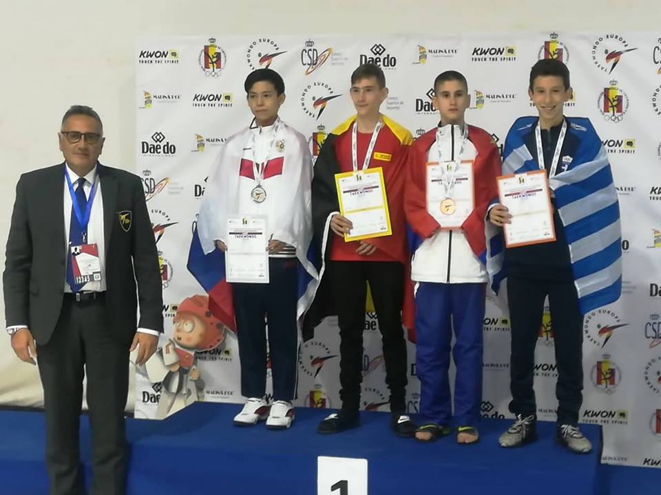 Χάλκινα μετάλλια για Δημητρόπουλο και Καμαγιάννη στο Ευρωπαϊκό πρωτάθλημα παίδων/κορασίδων