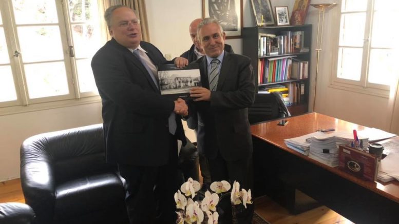 Αχαΐα: Ο Κοτζιάς στα Καλάβρυτα - Η συνάντηση με το Δήμαρχο Γιώργο Λαζουρά - ΦΩΤΟ