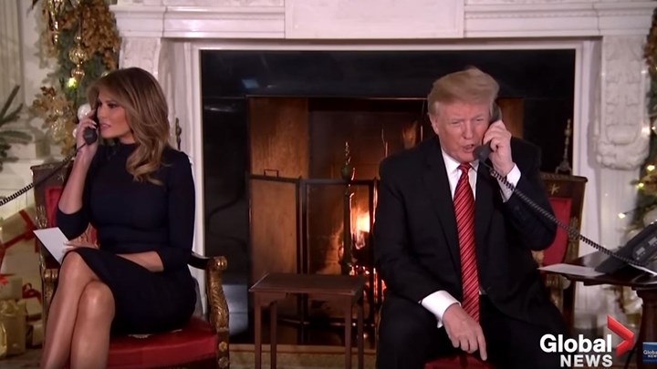 Δεν φαντάζεστε τι είπε ο Tράμπ σε έναν 7χρονο για τον Άγιο Βασίλη - ΒΙΝΤΕΟ