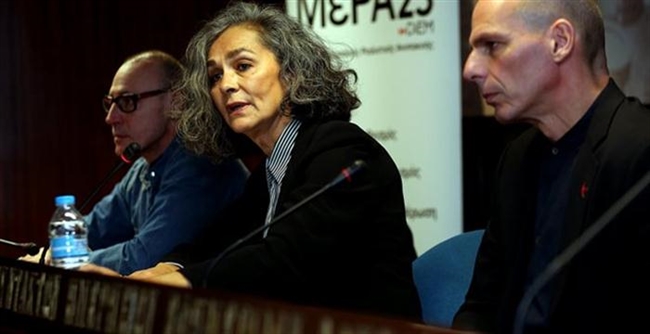 Η Σακοράφα επικεφαλής ευρωψηφοδελτίου με Βαρουφάκη