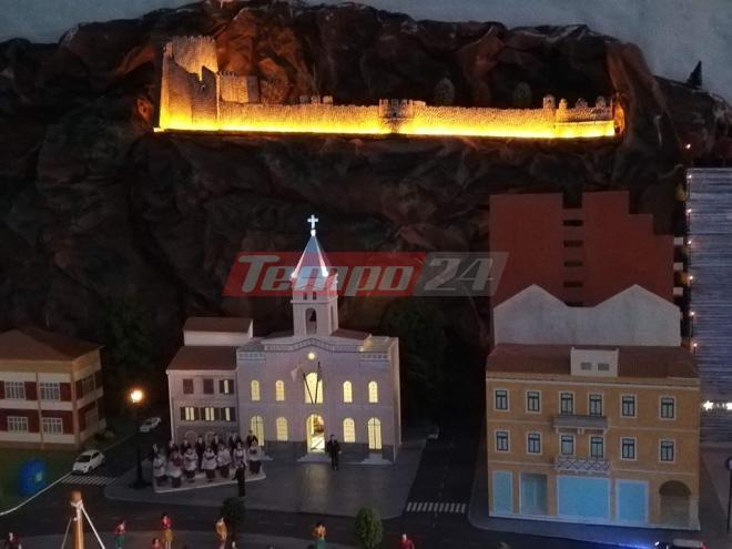 Πάτρα: Η φάτνη "κόσμημα" του Καθολικού Ναού του Αγίου Ανδρέου - ΦΩΤΟ