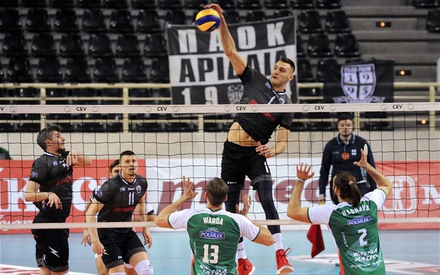 Βόλεϊ: Πρόκριση για Ολυμπιακό, δεν τα κατάφερε ο ΠΑΟΚ