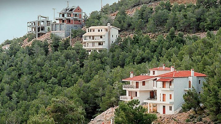 Στο σχέδιο πόλης το 85% των δασικών αυθαιρέτων - Ποιες είναι οι προϋποθέσεις "τακτοποίησης"
