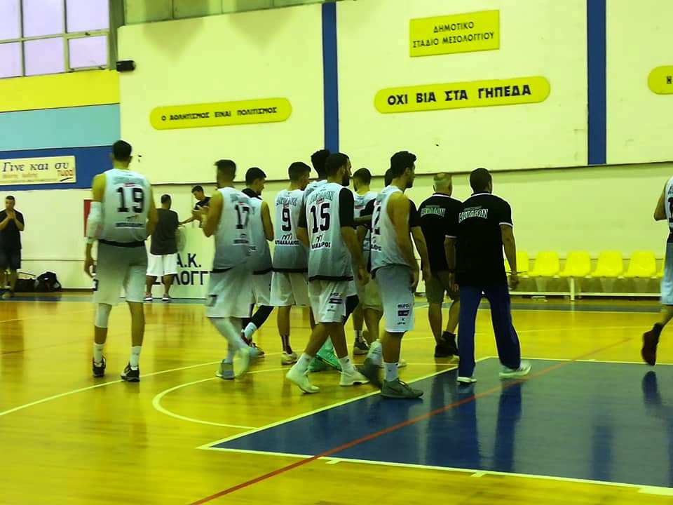 Άτυχος ο Απόλλωνας στο Μεσολόγγι- Ήττα στην παράταση