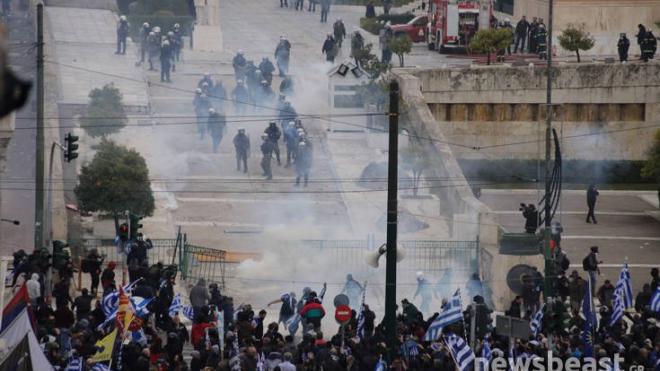 Γ.Γ. Αστυνομικών Υπαλλήλων: Να απαντήσει η φυσική ηγεσία γιατί έπεσαν χημικά στο Σύνταγμα