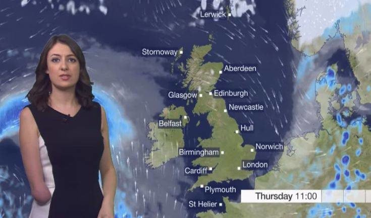 Η ιστορία της ξεχωριστής παρουσιάστριας καιρού