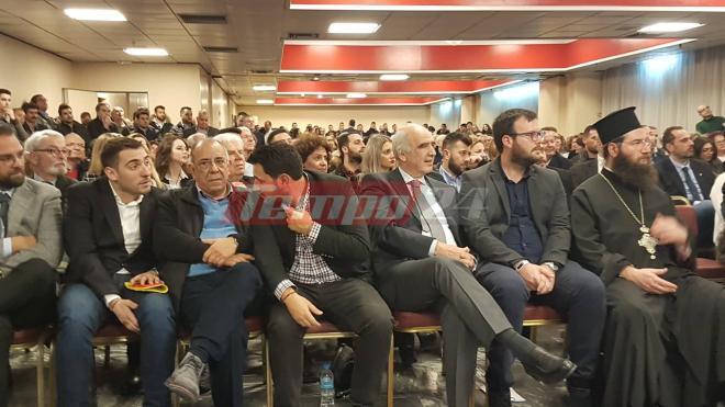 Πάτρα: Η ΟΝΝΕΔ έκοψε την πίτα της παρουσία του Βαγγέλη Μεϊμαράκη που προέβλεψε νίκη της Ν.Δ. σε όλες τις κάλπες- ΦΩΤΟ