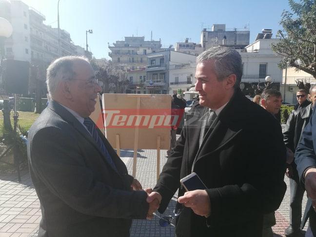Πάτρα: "Έδωσαν τα χέρια" Νίκος Παπαδημάτος και Ηλίας Γκοτσόπουλος- Θα στηρίξει ενεργά τον υποψήφιο Δήμαρχο - ΦΩΤΟ