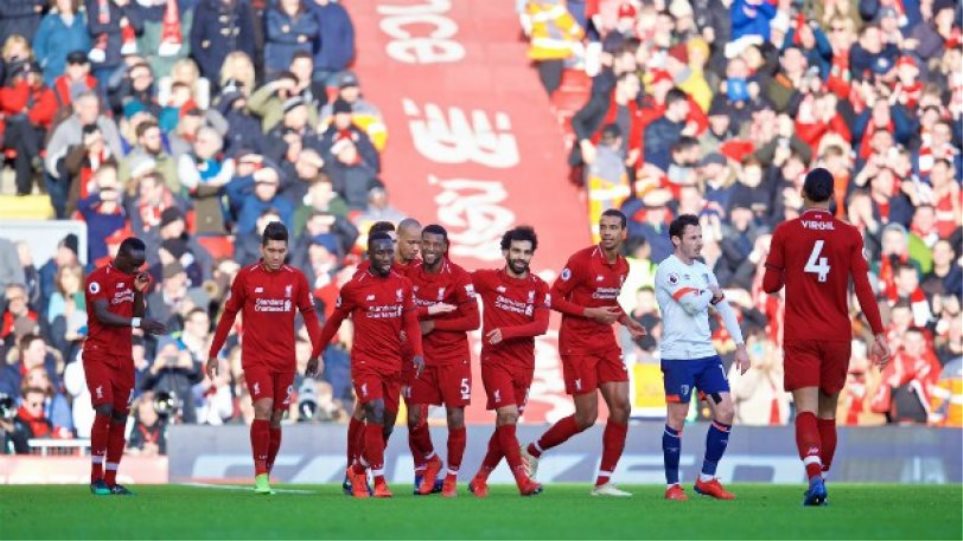 Premier League, Λίβερπουλ-Μπόρνμουθ 3-0