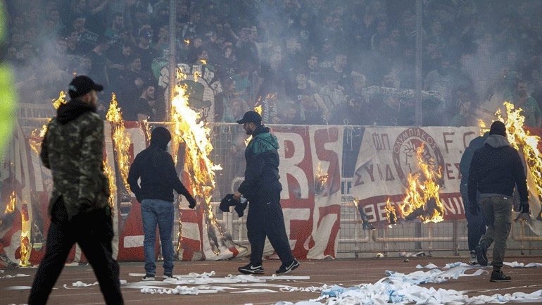 Οκτώ συλλήψεις για τα χθεσινά επεισόδια στο ΟΑΚΑ
