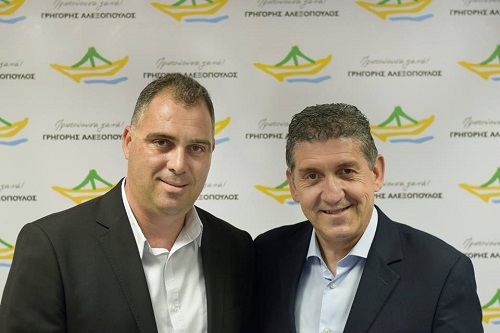 Ο Γιώργος Καυκάς υποψήφιος με τον Γρηγόρη Αλεξόπουλο