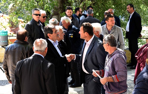 Στην Βούντενη ο Κώστας Πελετίδης - Συνομίλησε με κατοίκους