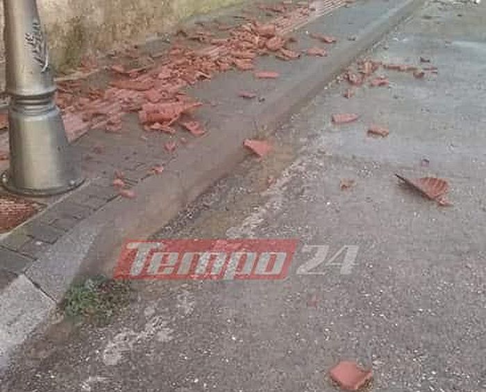 Υδροστρόβιλος τα πήρε και τα σήκωσε στην Ηλεία- ΦΩΤΟ