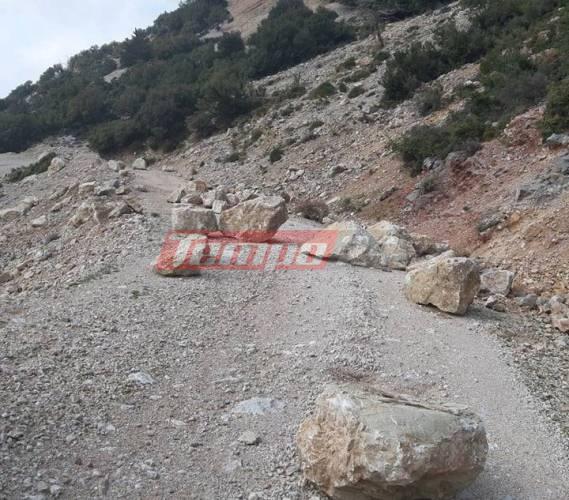 Αυτή είναι η κατάσταση στο Πουρναρόκαστρο - Συνεχείς κατολισθήσεις βάζουν σε κίνδυνο τους διερχόμενους - Νέες καταγγελίες του πρόεδρου της ΤΚ Ανδρέα Χριστόπουλου - ΦΩΤΟ