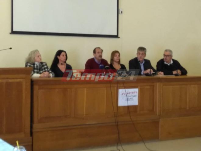 Ανακοίνωσε την υποψηφιότητά του για την Περιφέρεια δυτικής Ελλάδας ο Βασίλης Χατζηλάμπρου