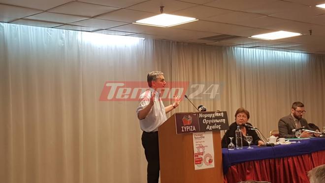 Τσακαλώτος - Πάτρα: Είμαστε πολύ αισιόδοξοι για την εκταμίευση της δόσης του 1 δισ. ευρώ