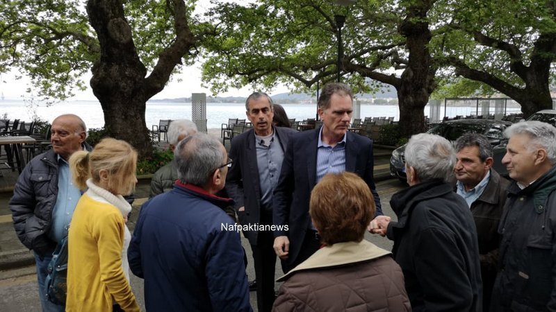 Ο Νίκος Παπανδρέου στη Ναύπακτο ΦΩΤΟ