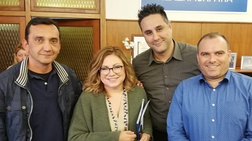 Πάτρα: Αντιπροσωπεία της Ένωσης Αστυνομικών Υπαλλήλων Αχαΐας συναντήθηκε με την Μαρία Σπυράκη