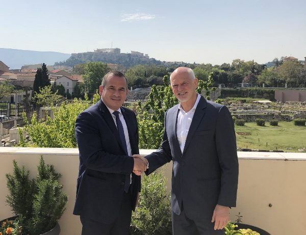 Συνάντηση Γ. Παπανδρέου με ειδικό απεσταλμένο του Χ. Γουαϊδό