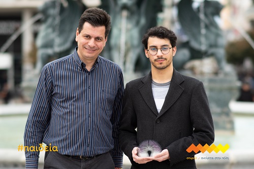 Υποψήφιος δημοτικός σύμβουλος με το "σπιράλ" του Πέτρου Ψωμά ο φοιτητής Κωνσταντίνος Καμινάρης