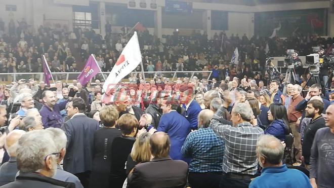 Πάτρα: Καρέ - καρέ η είσοδος του Αλέξη Τσίπρα στο στάδιο του Απόλλωνα - ΒΙΝΤΕΟ και ΦΩΤΟ