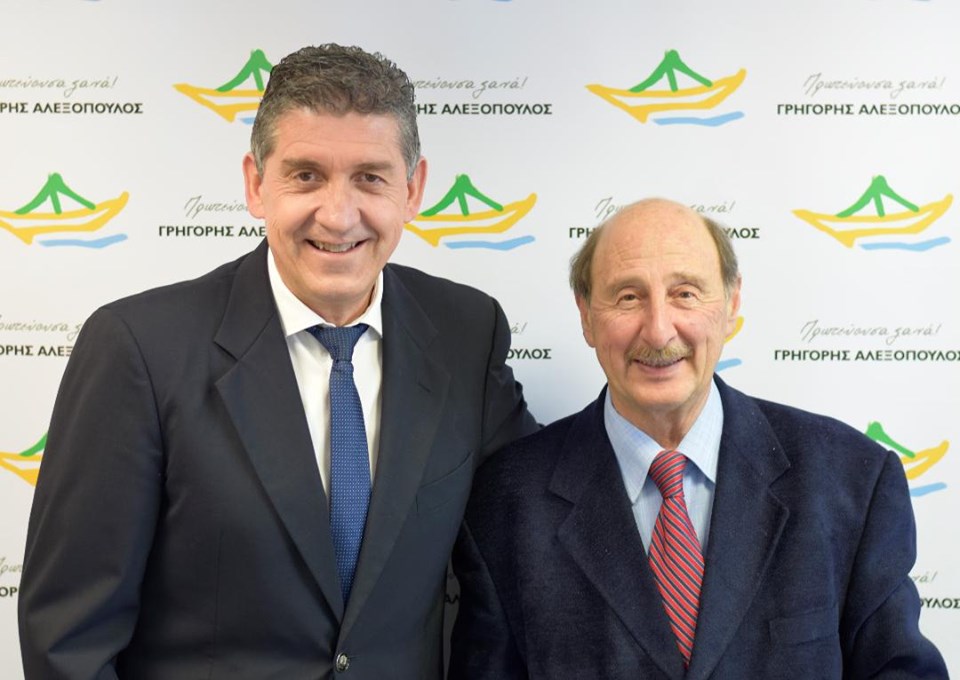 Ο Γιώργος Ρουμελιώτης υποψήφιος με τον Γρηγόρη Αλεξόπουλο