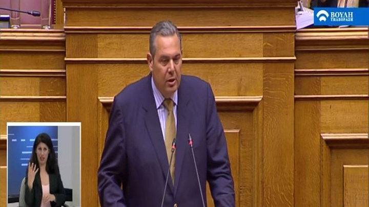 Πάνος Καμμένος: Κυβέρνηση εθνικής ενότητας ως τις εκλογές για την αντιμετώπιση των τουρκικών προκλήσεων - ΒΙΝΤΕΟ