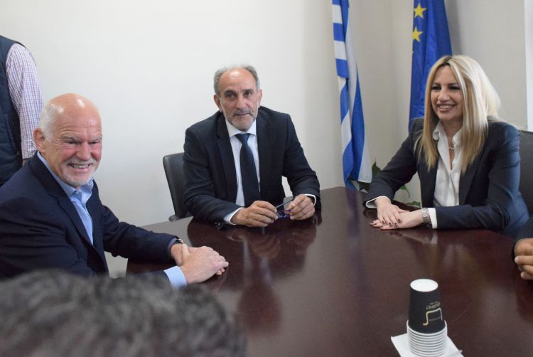 Στην Πάτρα αύριο η Φώφη Γεννηματά- Έμπρακτη στήριξη στον Απ. Κατσιφάρα και από τον Γιώργο Παπανδρέου που είναι ήδη στην Αχαϊα