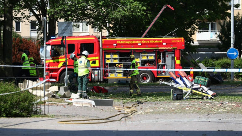 Είκοσι πέντε άνθρωποι τραυματίστηκαν από έκρηξη στη Σουηδία