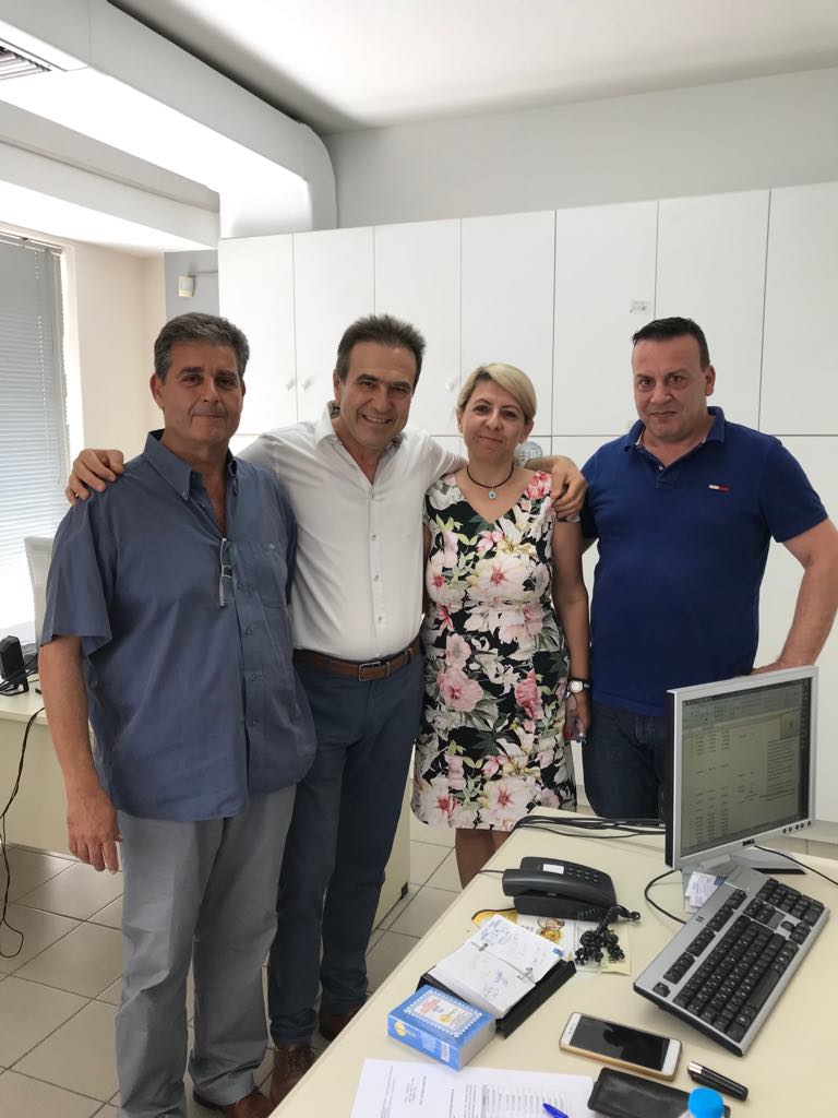 Επισκέψεις του Γιώργου Κουτρουμάνη στις Εφορίες και στο ΣΔΟΕ