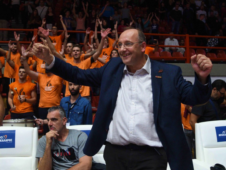 Βαγγέλης Λιόλιος: «Πρωτάθλημα το 2021 και Ευρωλίγκα το 2023!»