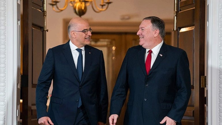 Πομπέο σε Δένδια: Πυλώνας σταθερότητας και σημαντικός σύμμαχος η Ελλάδα