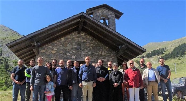 Αχαΐα: Το Χιονοδρομικό Κέντρο Καλαβρύτων τίμησε τον Άγιο Υάκινθο