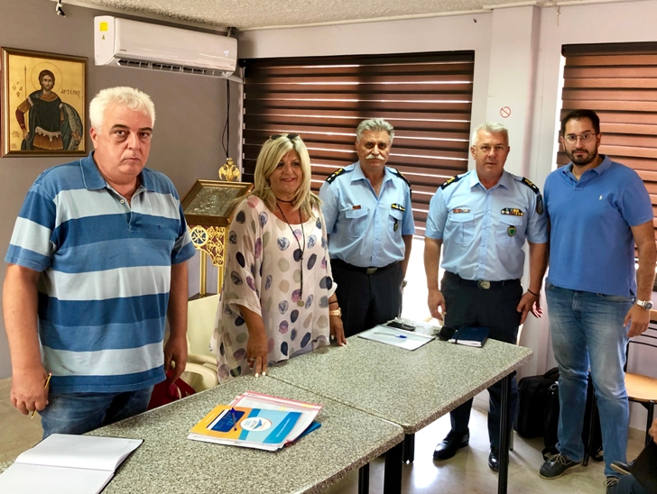 Πάτρα: Ευρεία σύσκεψη για τους Μεσογειακούς Αγώνες στο Αστυνομικό Μέγαρο - ΦΩΤΟ