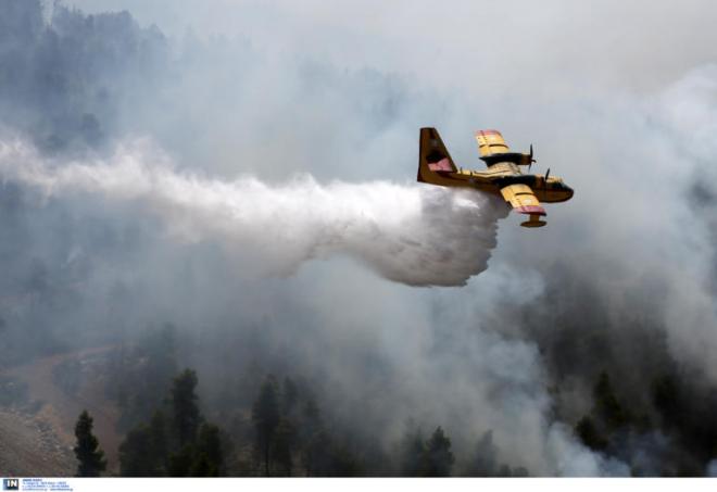 Τρελή γκάφα! Πυροσβεστικό αεροσκάφος «έλουσε» με νερό… έναν αγρότη!